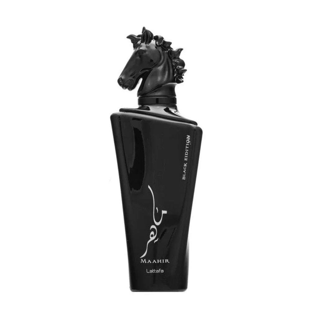 Lattafa Maahir Black Edition Eau de Parfum Unisexe 100ml – flacon