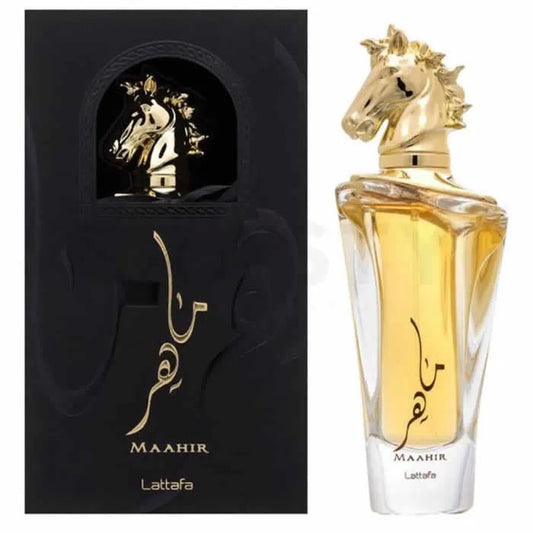 LATTAFA MAAHIR EAU DE PARFUM SPRAY 100ML - Afanaya