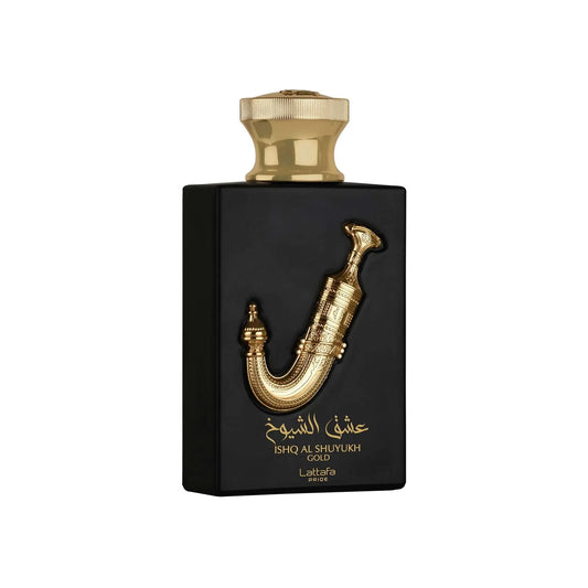 Lattafa Pride Ishq Al Shuyukh Gold Eau de Parfum Unisexe 100ml – flacon