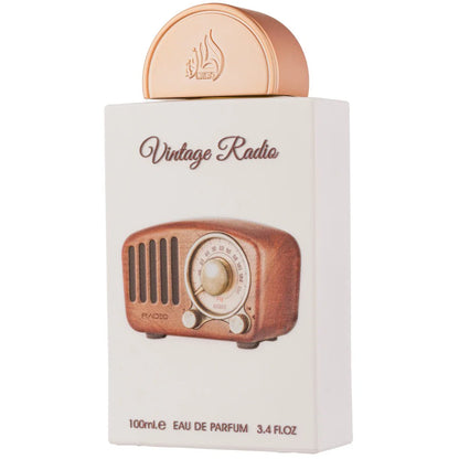 Lattafa Vintage Radio Eau de Parfum Unisexe 100ml – flacon