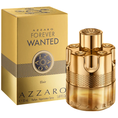 Azzaro Forever Wanted Elixir men's parfum, 50 ml packaging