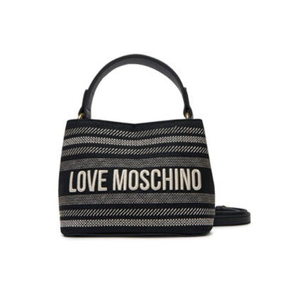 Love Moschino Handbag Sacs a Main Designer Tote Bag Luxury Faux Leather Everyday Use With Bold Logo.