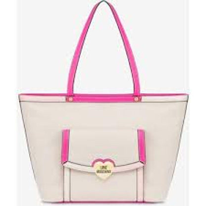 Love Moschino Shoulder Bag Chic Designer Handbag With Iconic Logo And Spacious Interior For Fashionistas.