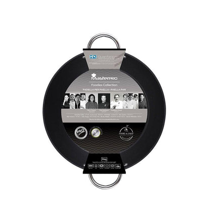 Masterpro 32cm Nonstick Paella Pan for Induction Cooking.