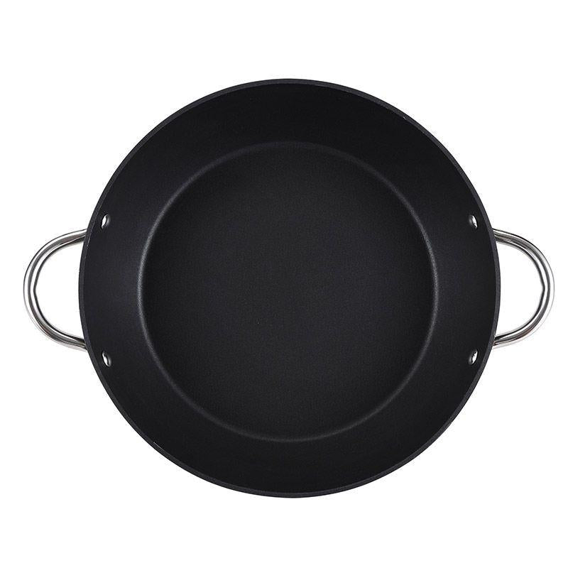 Masterpro 32cm Nonstick Paella Pan for Induction Cooking.