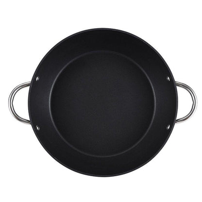 Masterpro 32cm Nonstick Paella Pan for Induction Cooking.