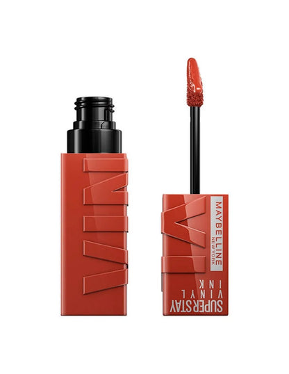 Maybelline SuperStay Vinyl Ink Liquid Lipstick 130 Extra Longwear Shine Lip Color 4.2ml - Afanaya