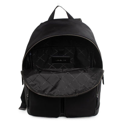 Michael Kors Men’s Logo Backpack – Zip Closure Rucksack with Multiple Pockets.