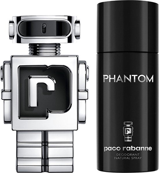 Paco Rabanne Phantom Coffret Eau de Toilette 100ml Parfum Homme Élégant Édition Noël - Afanaya