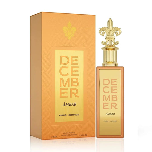 Paris Corner, December Ambar, Eau De Parfum, Unisexe, 100 ml