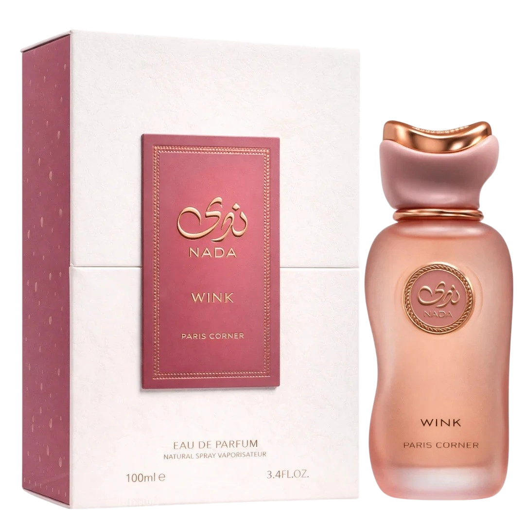 Paris Corner Nada Wink Eau de Parfum Unisexe – Parfum Arabe Floral Doux 100 ml