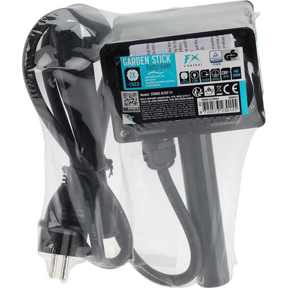 Premium Outdoor Garden Socket with 2 Outlets & Built - in Timer Waterproof Power Supply for Garden & Terrace - Afanaya