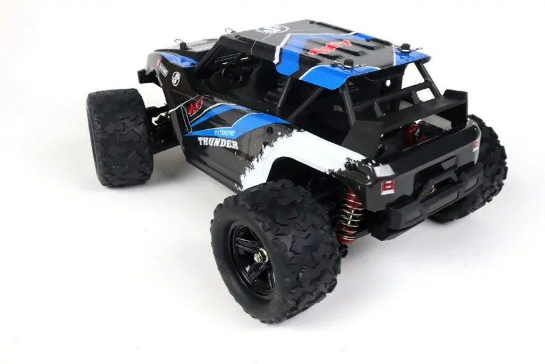 Remote Control 2.4GHz Buggy RC Fast Off - Road 36km/h with Lights 1:18 4WD - Afanaya