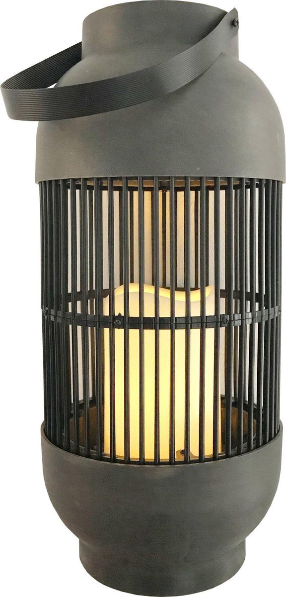 Solar Lantern 33 cm Outdoor LED Garden Light Waterproof Decorative Hanging Lamp - Afanaya