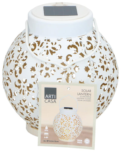 Solar Lantern White Ø14,5 - Afanaya