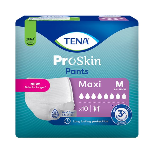 TENA Proskin Pants Maxi incontinence 4 X 10 Pants - Afanaya