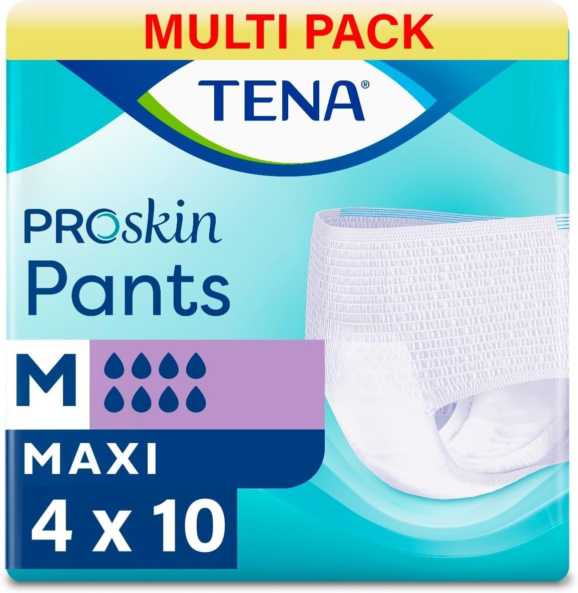 TENA Proskin Pants Maxi incontinence 4 X 10 Pants - Afanaya
