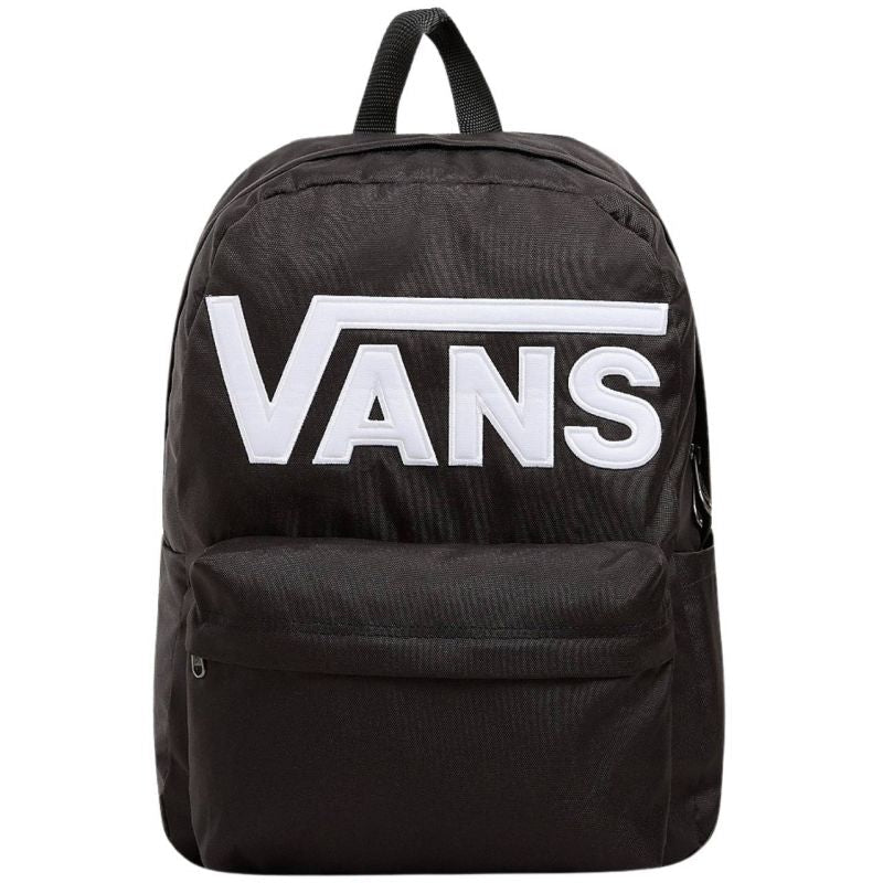 Vans Old Skool Drop V Backpack– Black | Classic Streetwear Everyday Bag - Afanaya