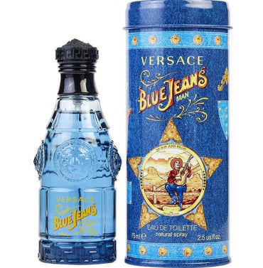 Versace, Blue Jeans, Eau De Toilette, Für Herren, 75 ml