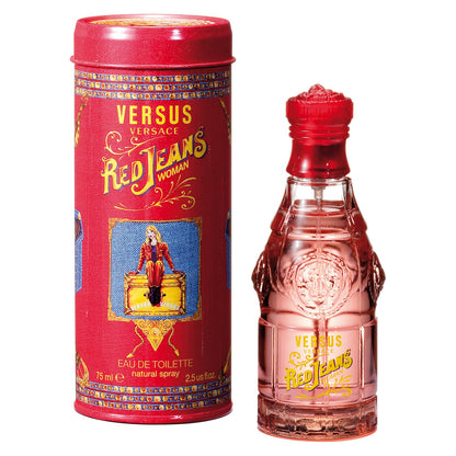 Versace, Red Jeans, Eau De Toilette, Pour Femme, 75 ml