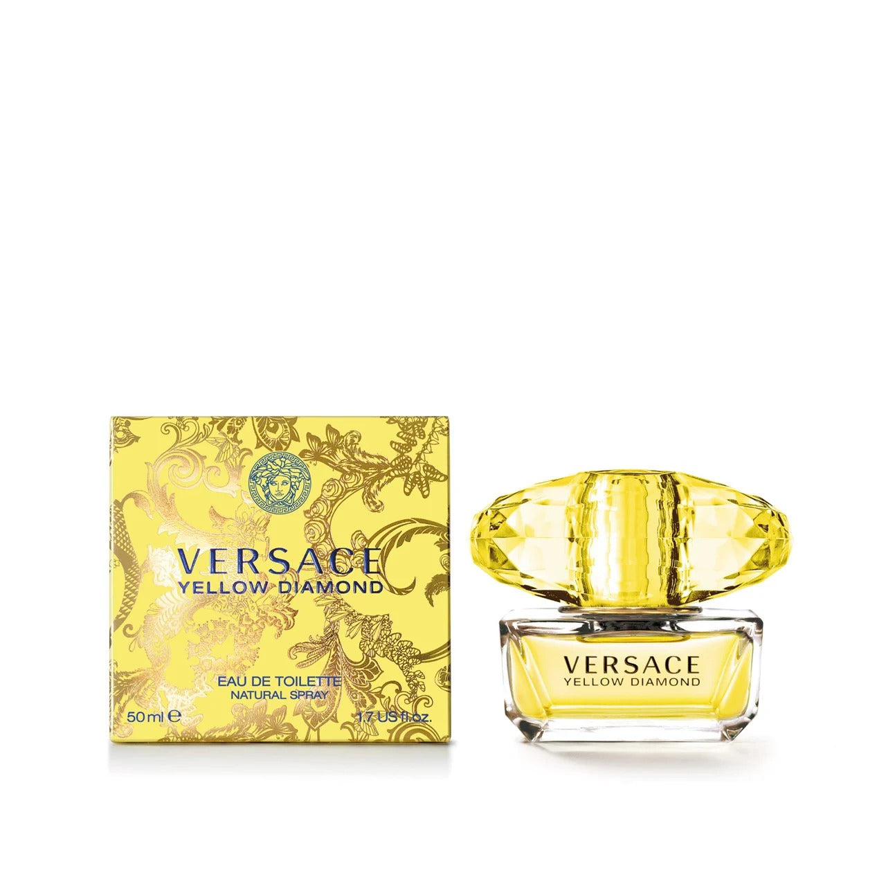 Versace, Yellow Diamond, Eau de Toilette, Pour Femme, 50 ml