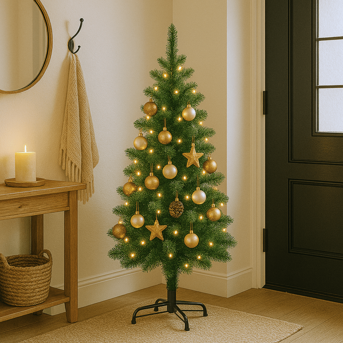 Xmas Tree Snow 150Cm 350Branch - Afanaya